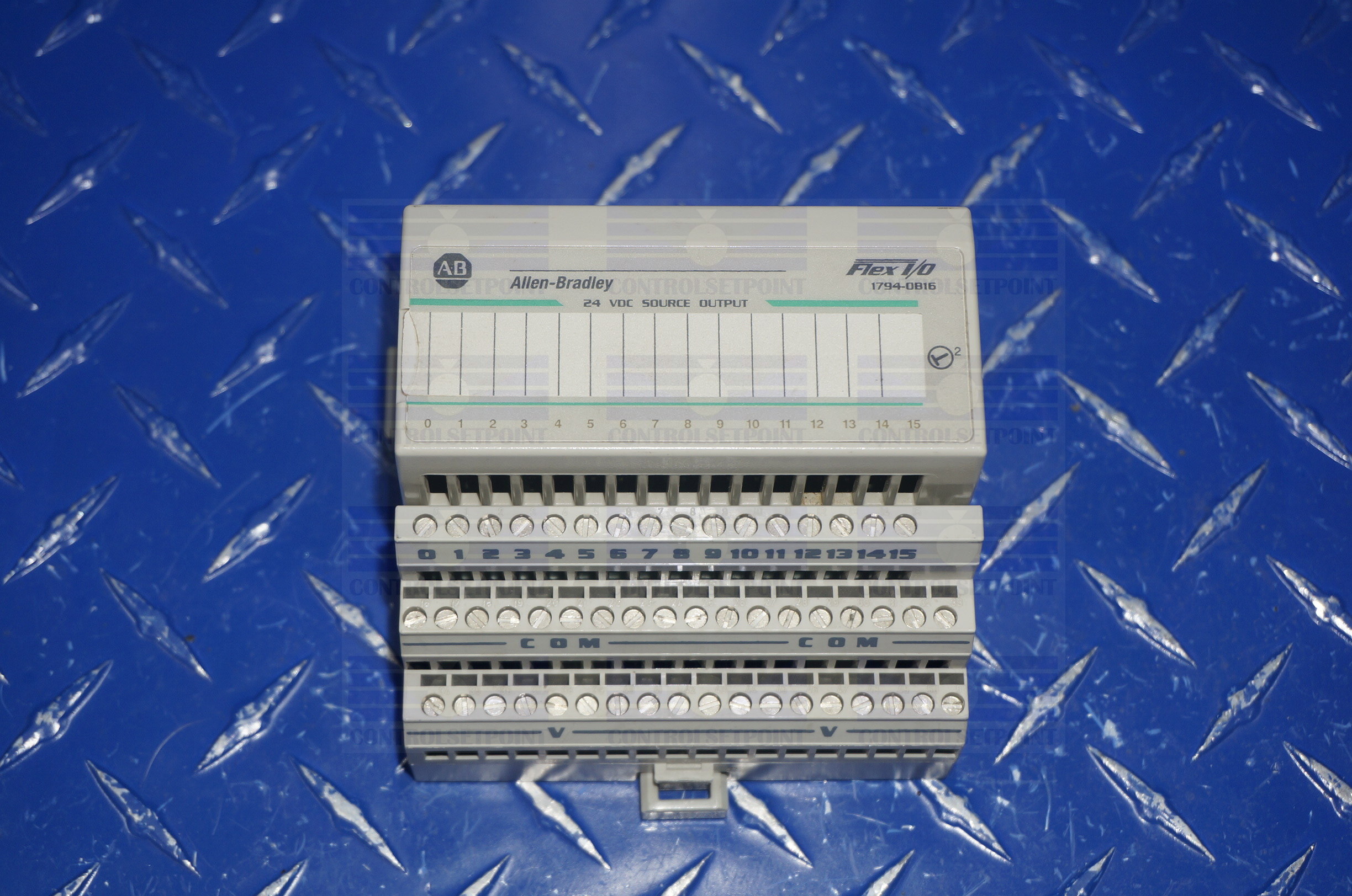 ALLEN BRADLEY 1794-OB16 SER A FLEX I/O DIGITAL OUTPUT MODULE 1794OB16
