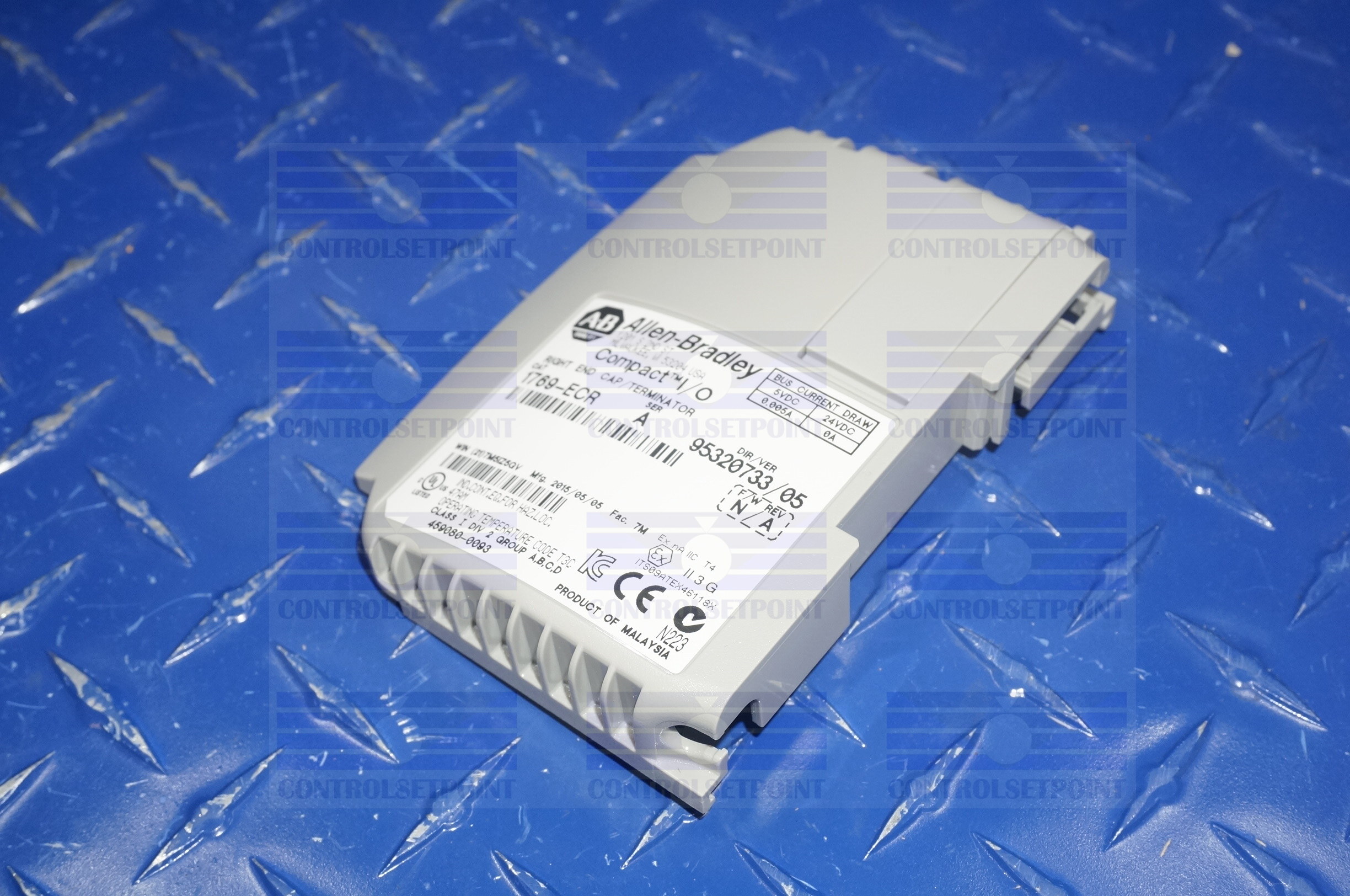 ALLEN-BRADLEY 1769-ECR COMPACT I/O RIGHT END CAP/TERMINATOR