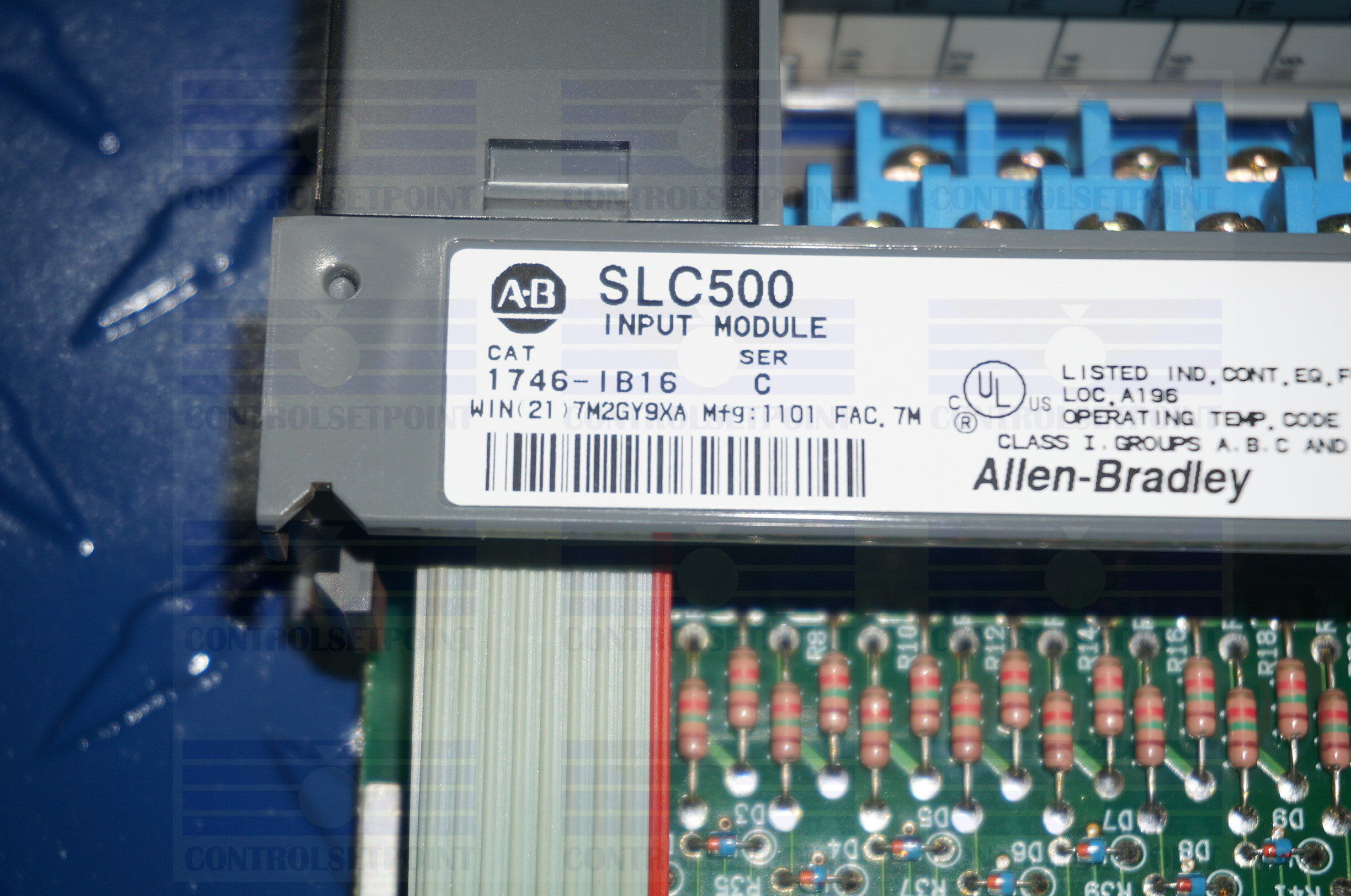 ALLEN BRADLEY SLC500 1746-IB16 INPUT MODULE