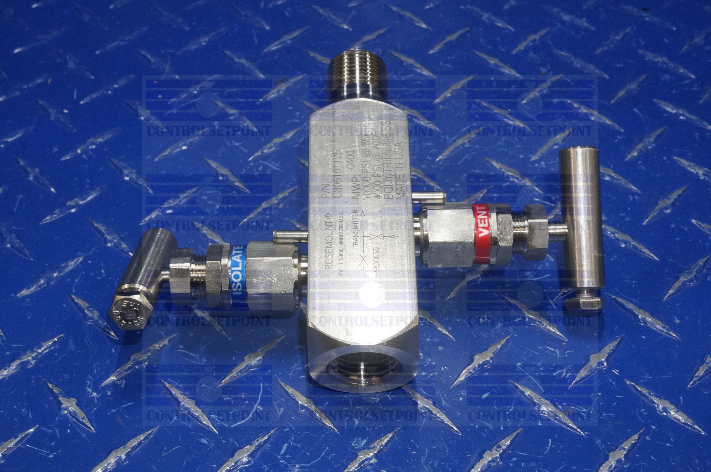 EMERSON MANIFOLD C30610-1126-0400 C306101126-0400 USD 2 VALVE MANIFOLD BUY