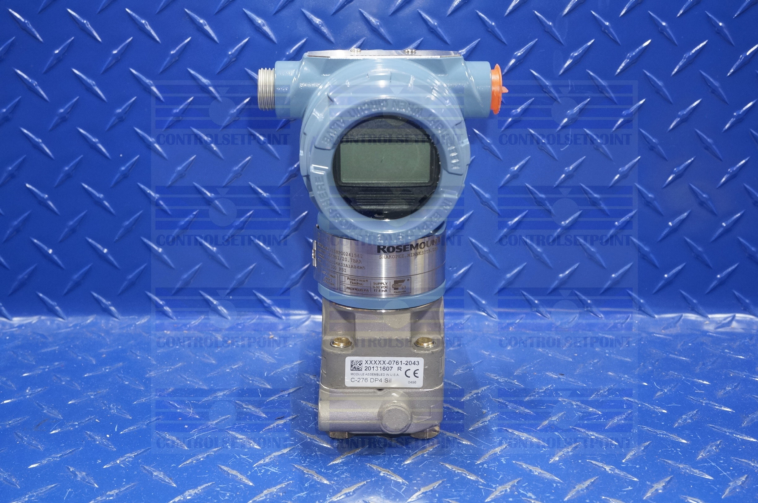 EMERSON ROSEMOUNT 3051CG4A33A1AB4M5 PRESS TRANS 3051 CG4A33A ID41542