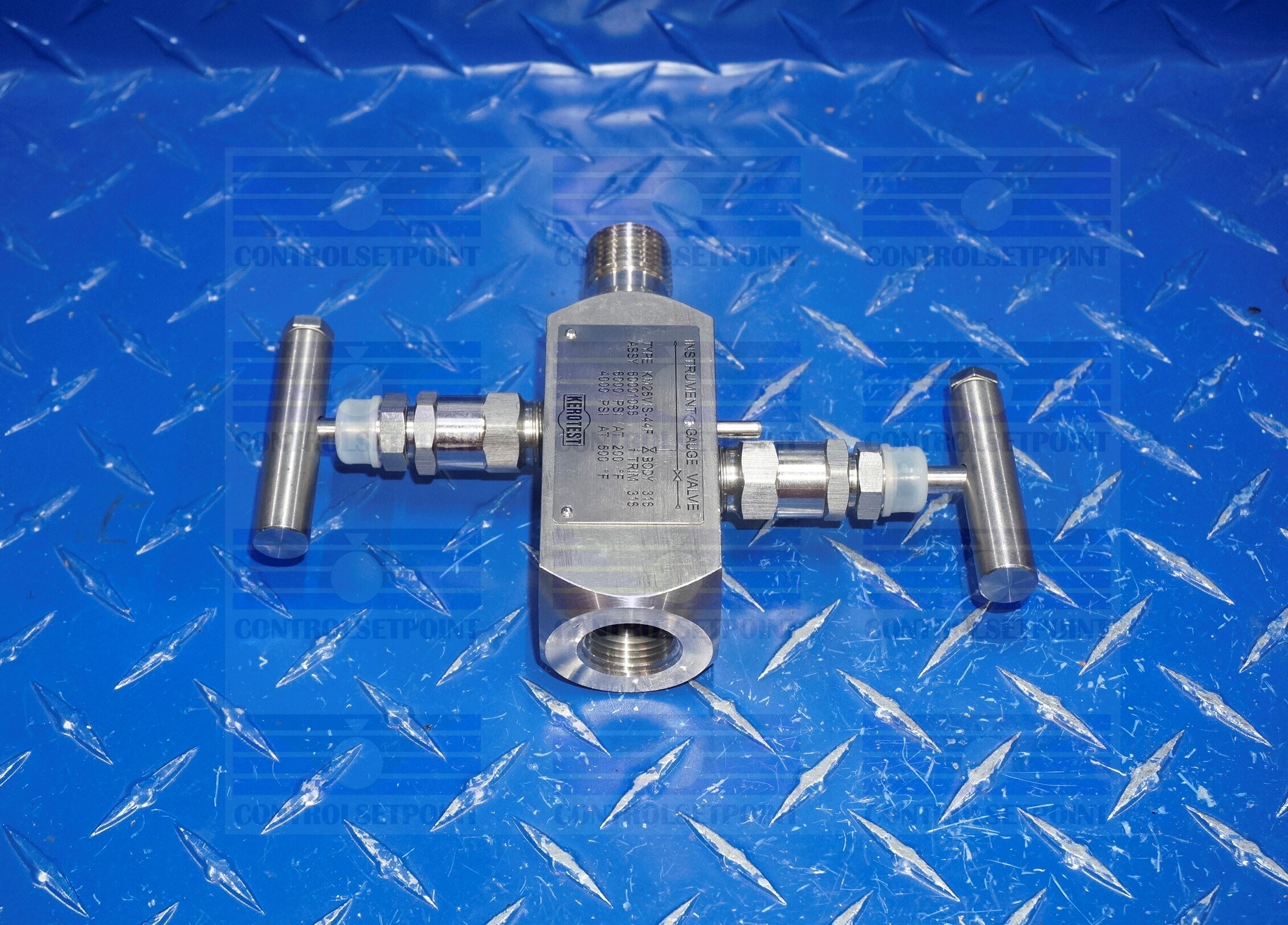 KEROTEST MANIFOLD KM25VIS-44F USD 2 VALVE MANIFOLD 