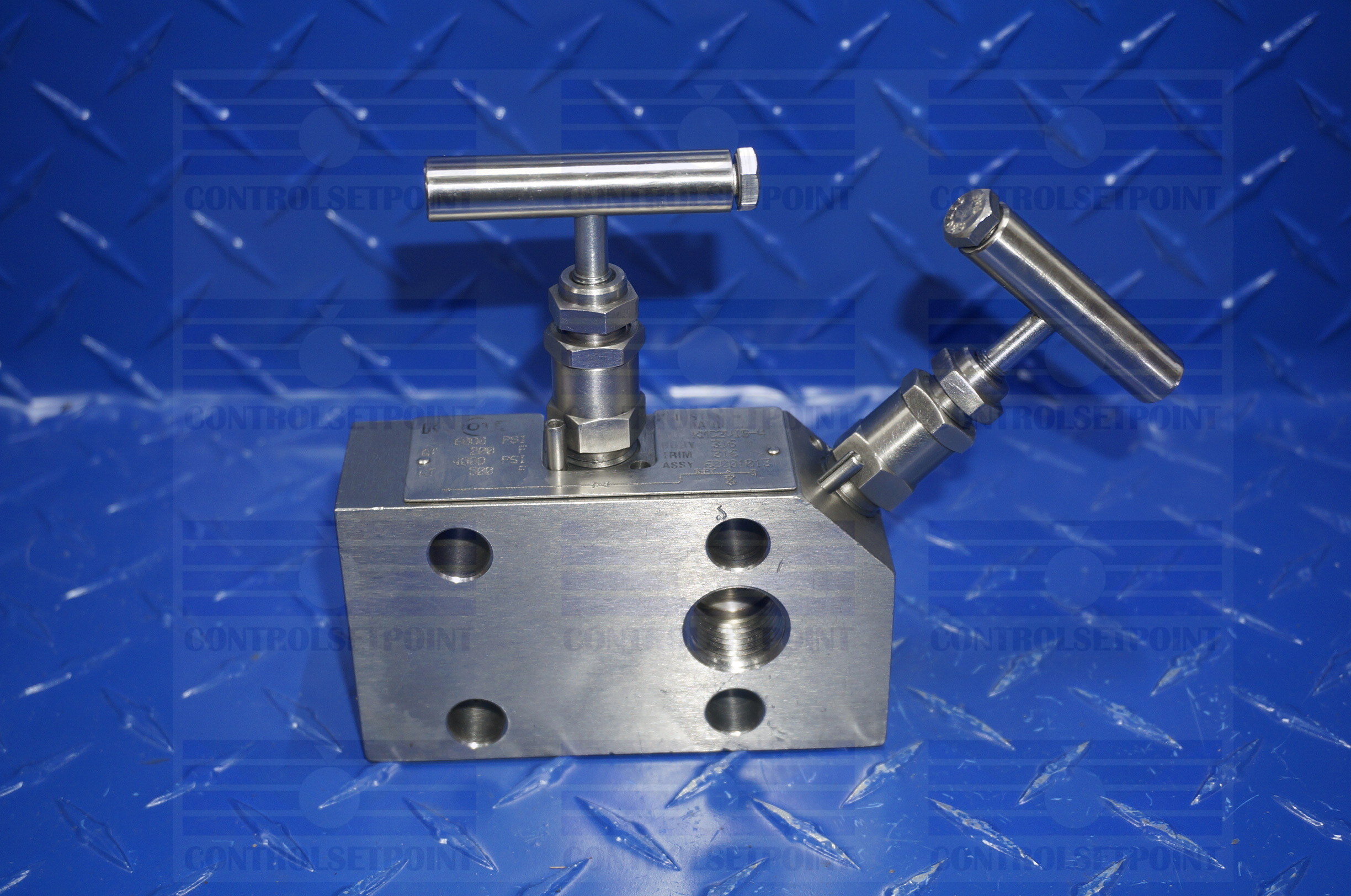 KEROTEST MANIFOLD KMC2VIS-4 NEW 2 VALVE MANIFOLD 