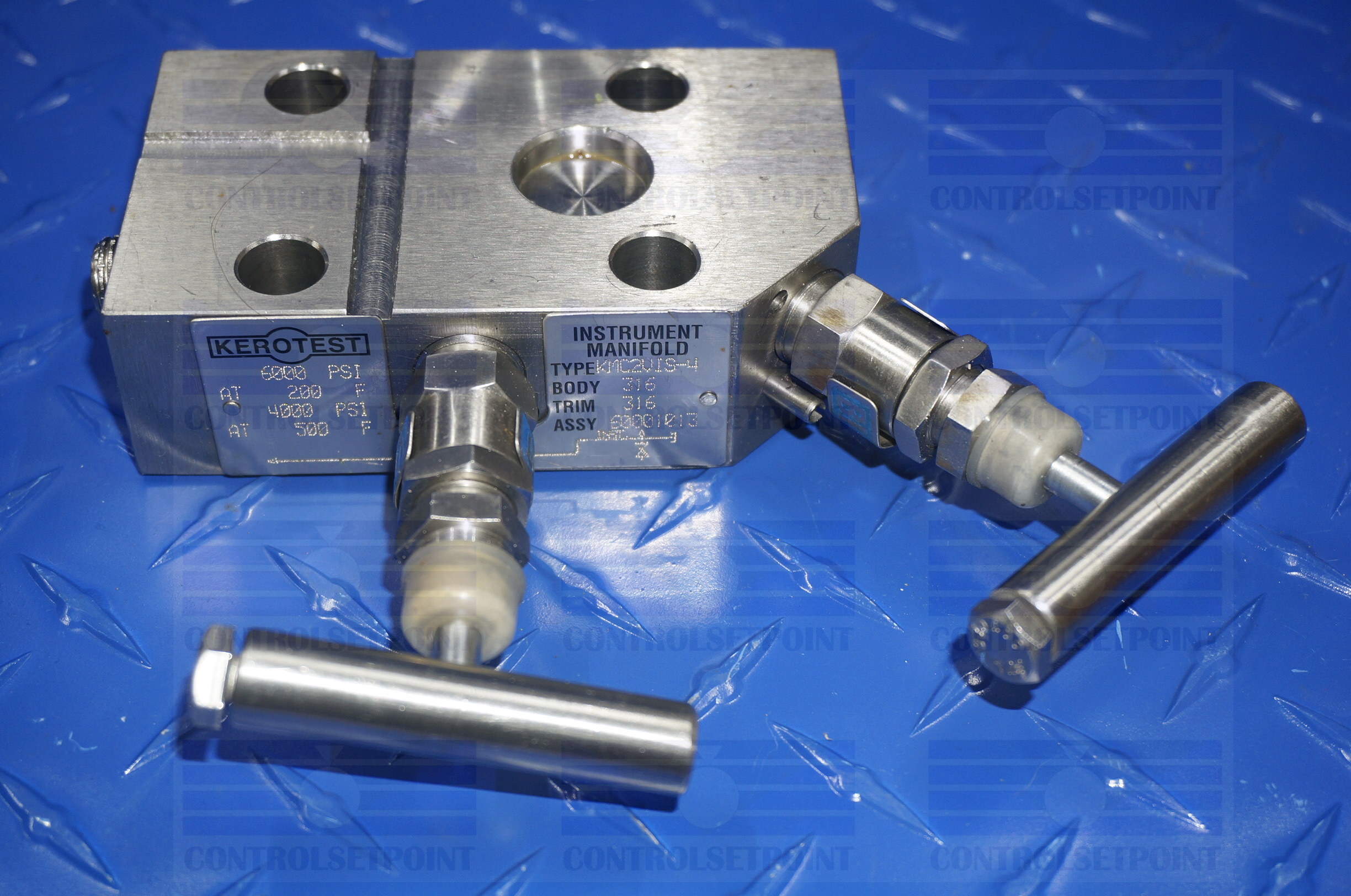 KEROTEST MANIFOLD KMC2VIS-4 USD 2 VALVE MANIFOLD 