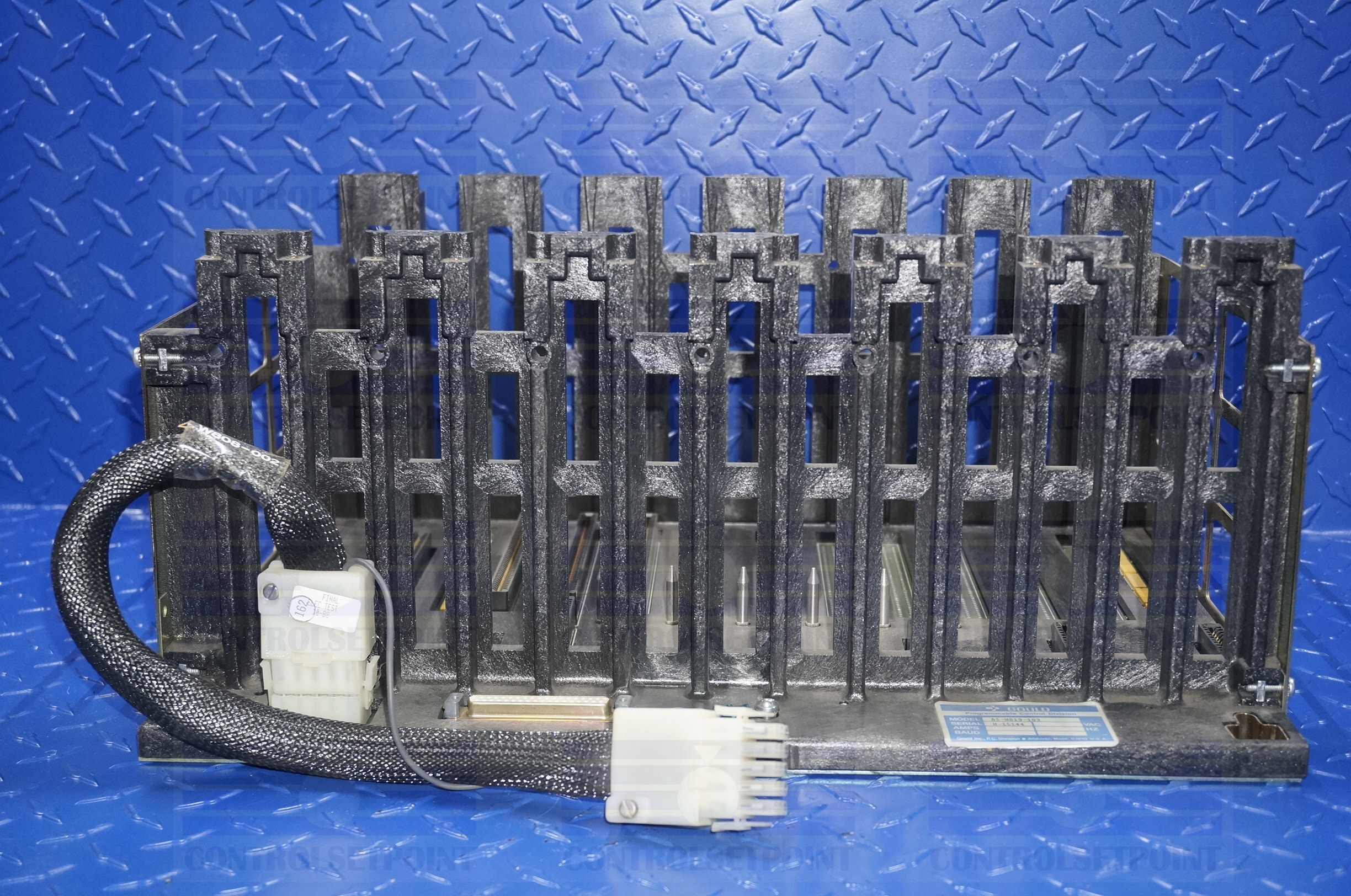 MODICON AEG AS-H819-103 SLOT RACK CHASIS CAGE