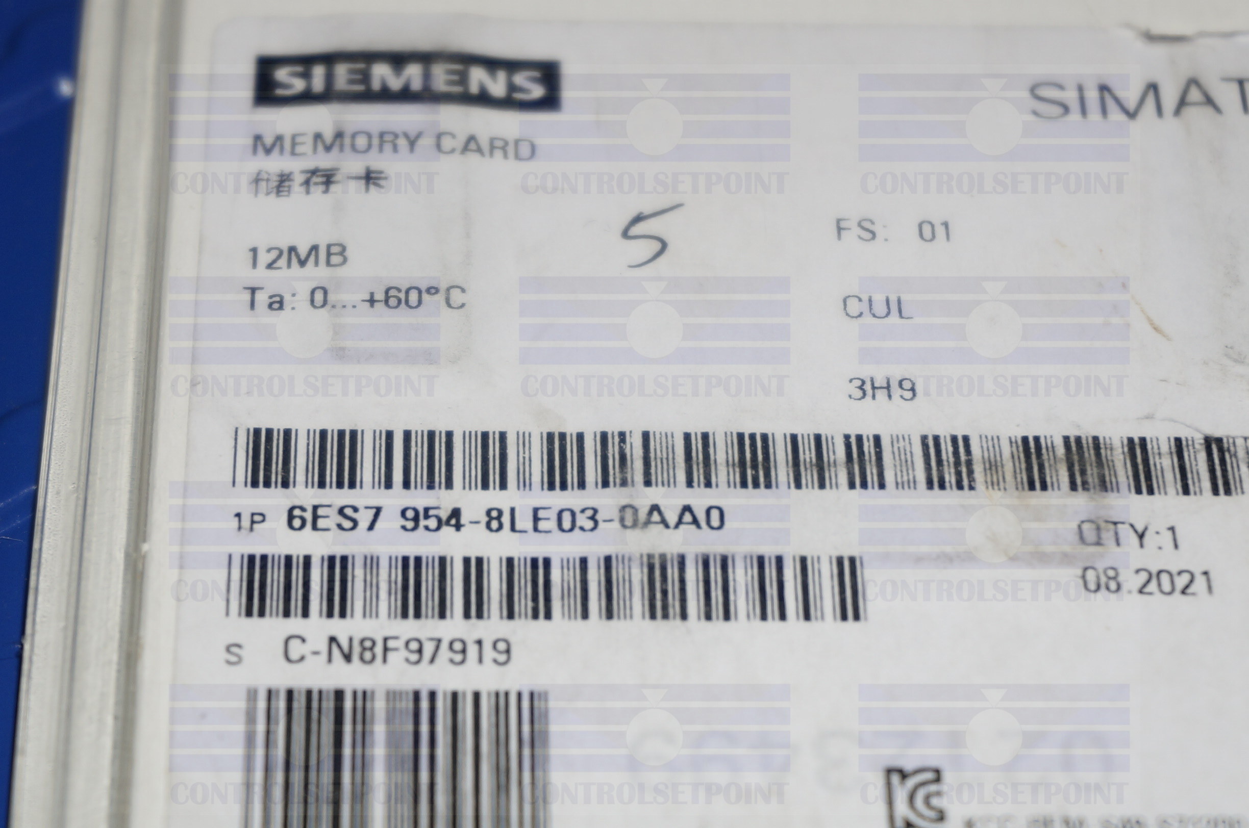 SIEMENS SIMATIC S7 6ES7954-8LE03-0AA0 MEMORY CARD