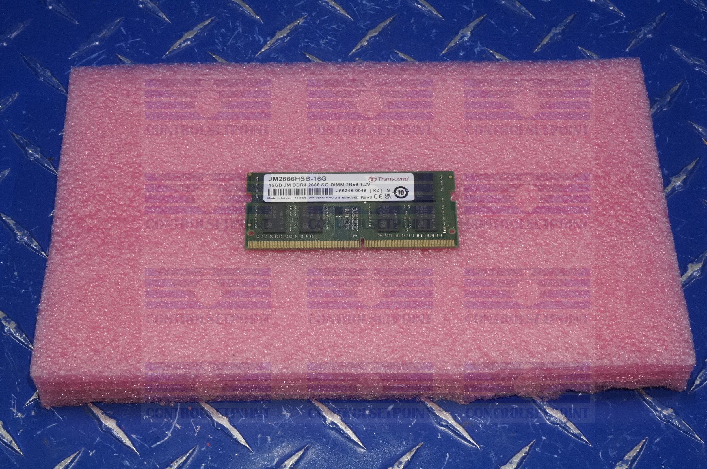 TRANSCEND JM2666HSB-16G 16 GB RAM DDR4 2666 MHZ SO-DIMM 2Rx8 1.2V JET RAM