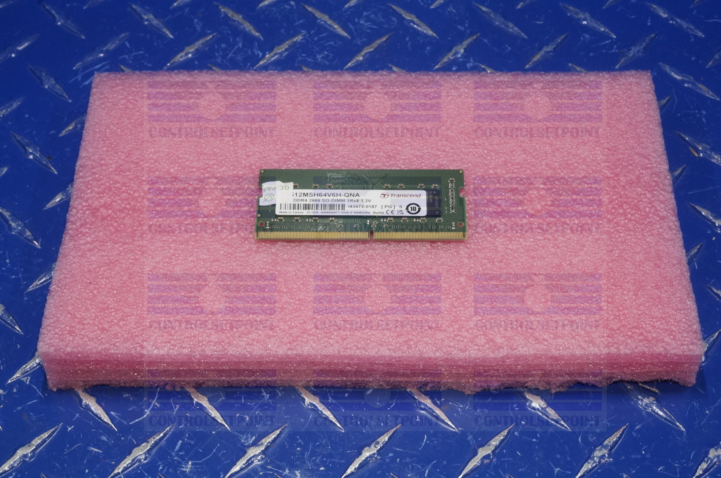 TRANSCEND TS512MSH64V6H-QNA 4 GB RAM DDR4 2666 MHZ SO-DIMM 1Rx8 1.2V
