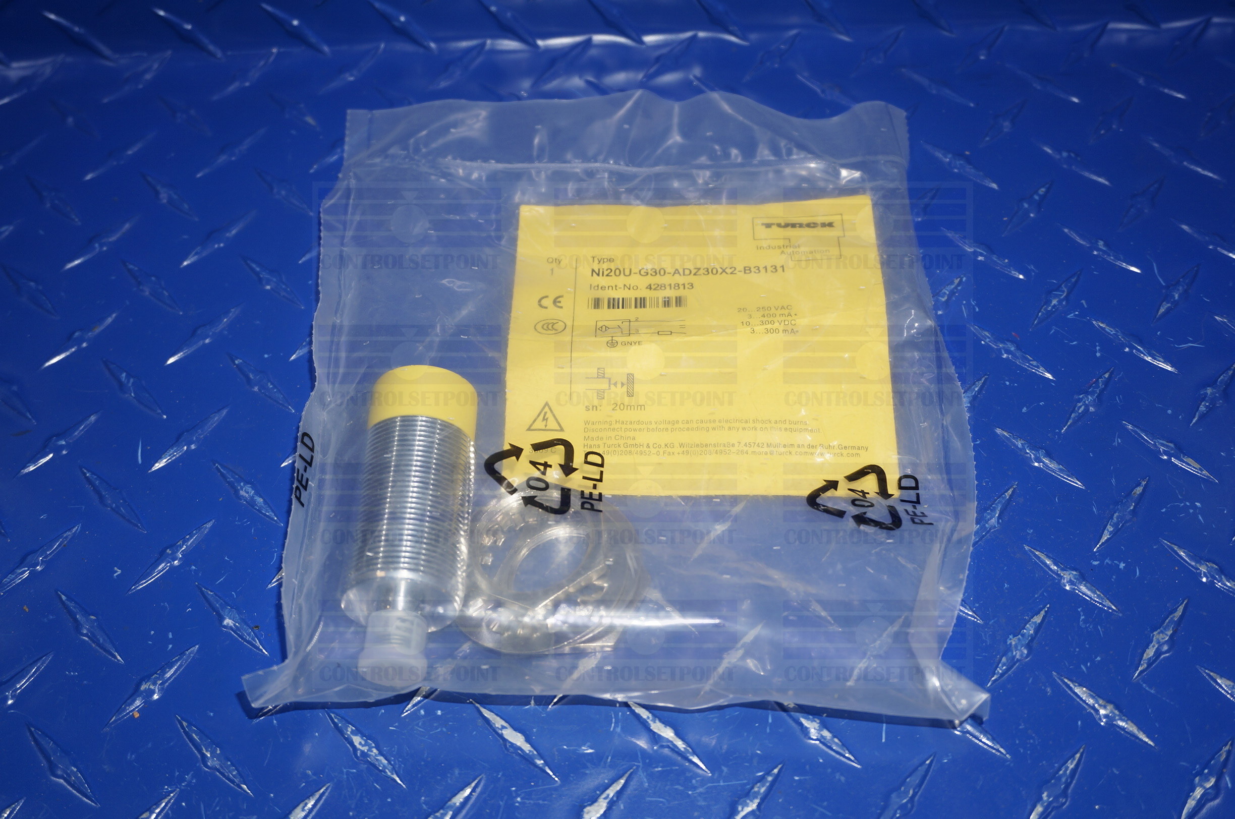 TURCK PROXIMITY SENSOR Ni20U-G30-ADZ30X2-B3131
