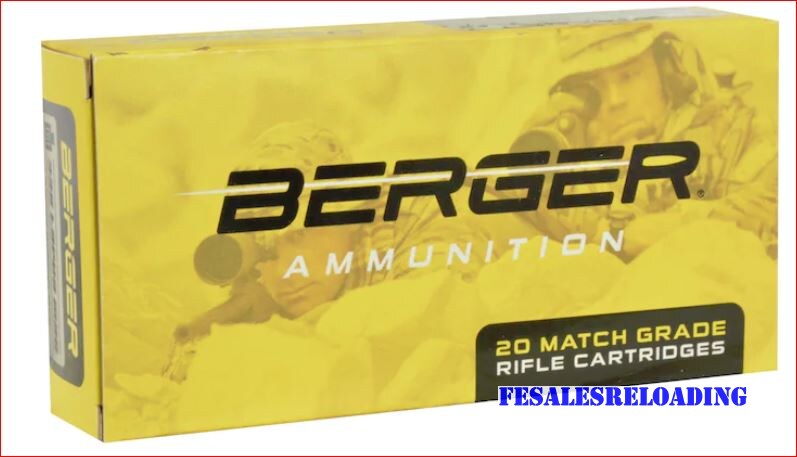 Berger 62010 Match Grade Ammo 300 Norma Magnum 230 Gr Hybrid Otm Box Of 20