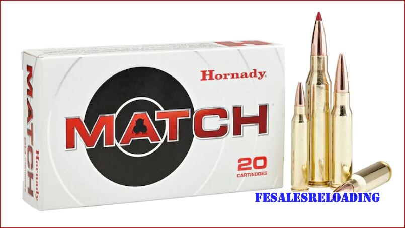 Hornady 81391 Match Ammunition 6mm Creedmoor 108 Grain Eld Match Box Of 20
