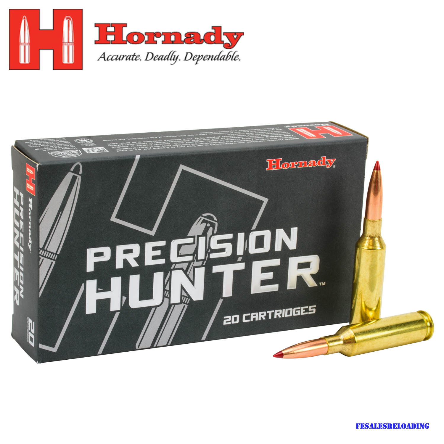 Hornady 81392 Precision Hunter Ammo 6mm Creedmoor 103 Grain Eld-X Box Of 20