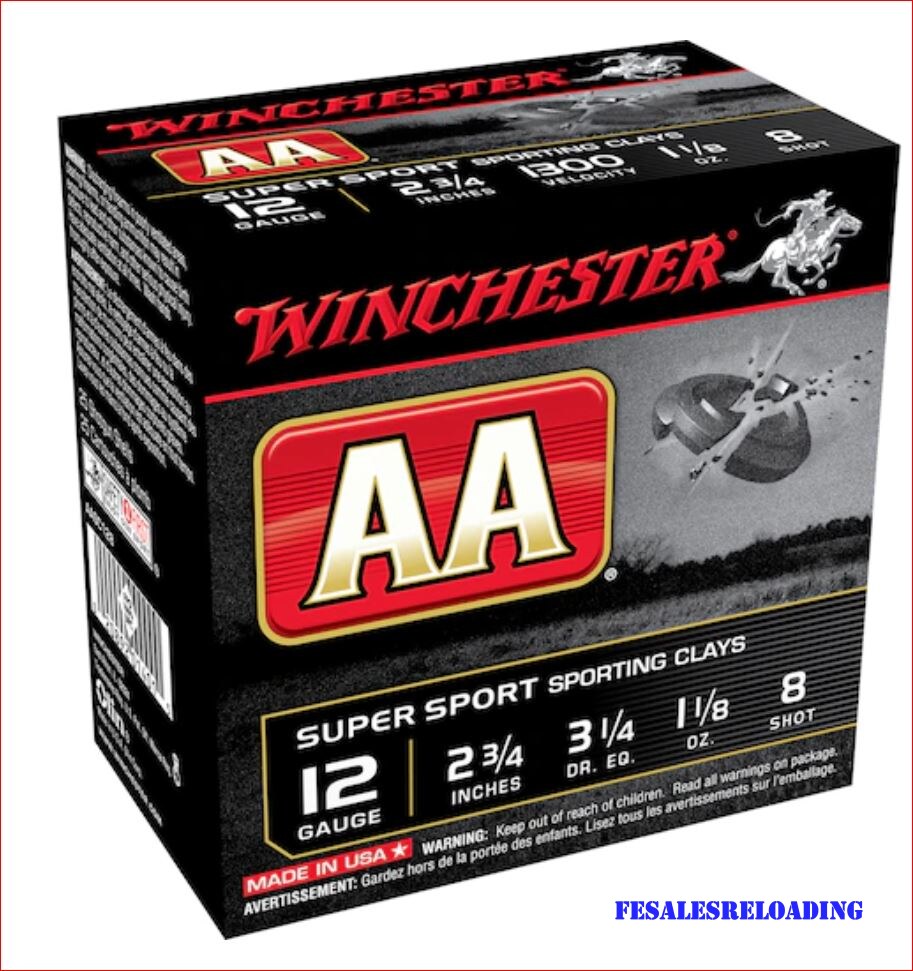 Winchester AA Super Sport Sporting Clays 12 Ga 2-3/4