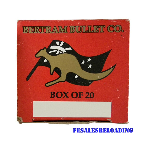 Bertram Brass 40-72 Wcf Unprimed Box Of 20