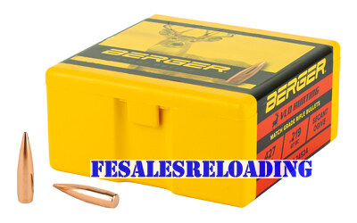 Berger 24524 Bullets 243 Cal .243 6mm Dia 87 Gr Vld HPBT 100 Ct