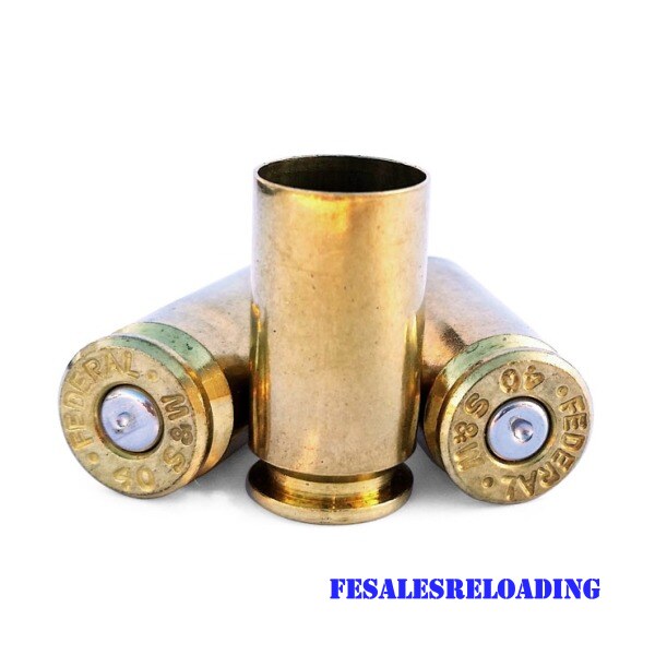 Lightning Fired Brass 40 S&W Clean/Polished 100/Bg