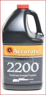 Accurate 2200 Smokeless Gun Powder 8 Lb
