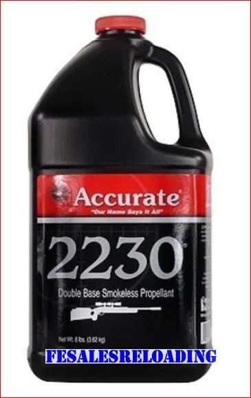 Accurate 2230 Smokeless Gun Powder 8 Lb