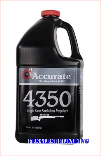 Accurate 4350 Smokeless Gun Powder 8 Lb