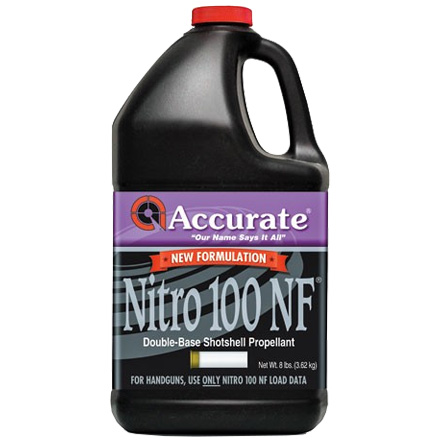 Accurate Nitro 100 NF Smokeless Gun Powder 4 Lb