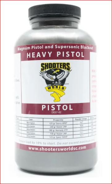 Shooters World Heavy Pistol D037-02 Smokeless Gun Powder 1 Lb