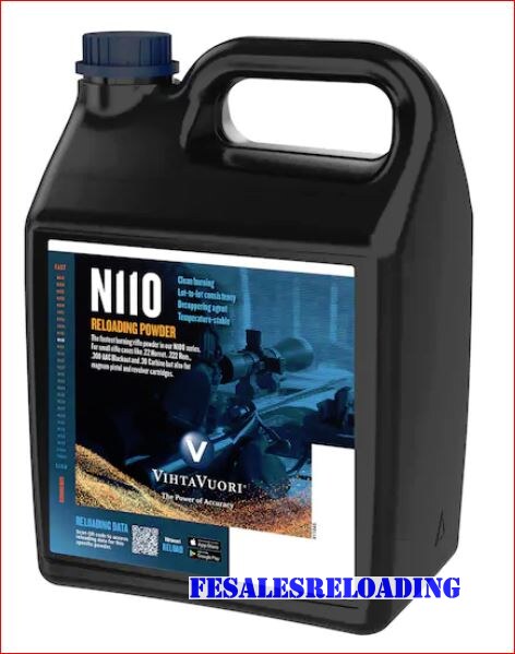 Vihtavuori N110 Smokeless Gun Powder 8 Lb