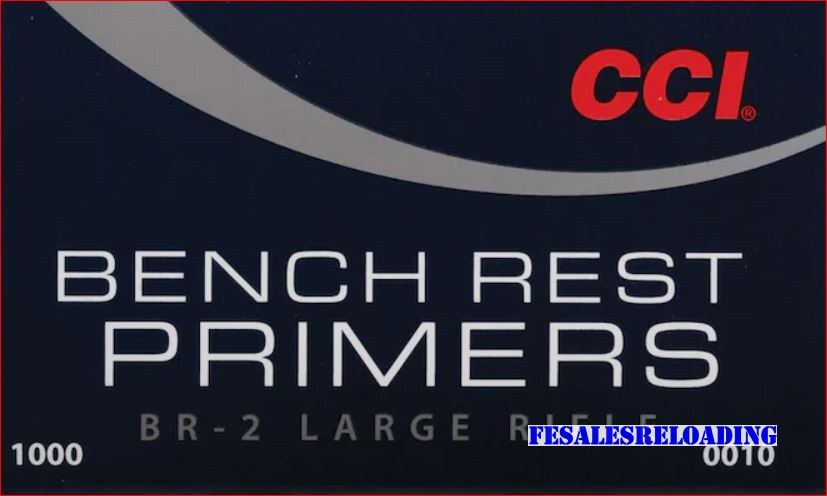 CCI BR2 Large Rifle Bench Rest Primers Tray Of 100 #BR2 0010
