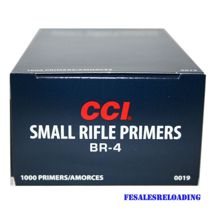 CCI BR4 Small Rifle Bench Rest Primers Brick Of 1000 #BR4 0019