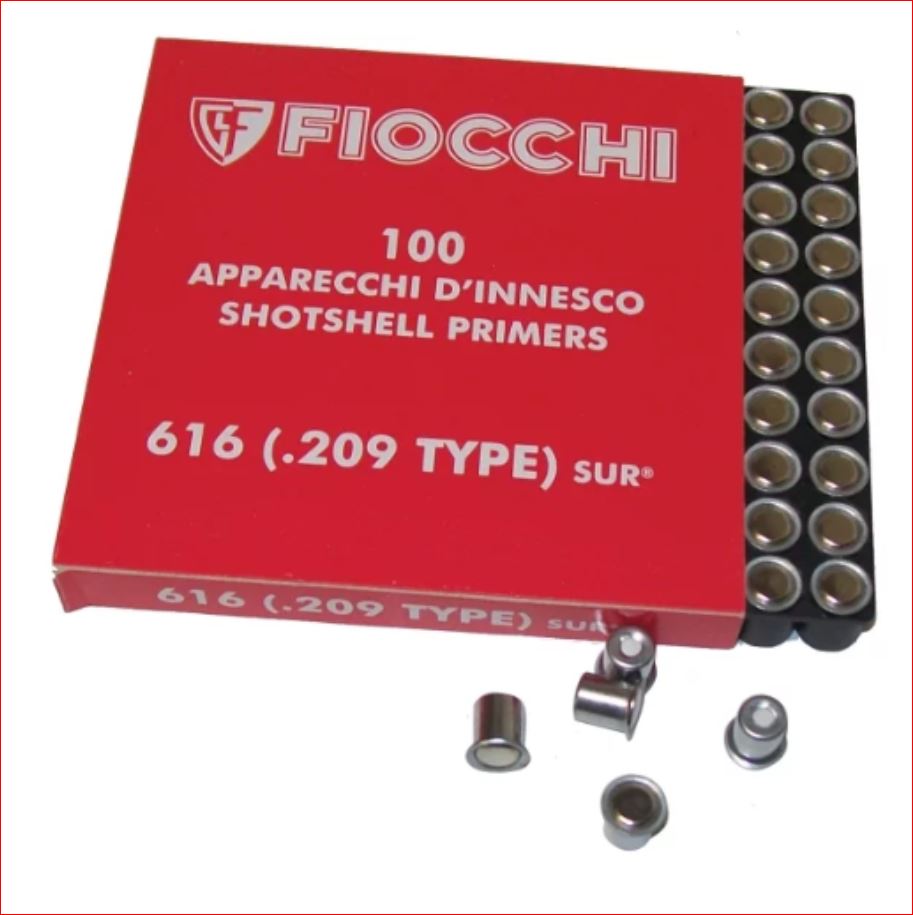 Fiocchi 209 Shotshell Primers 1 Tray Of 100 #209 Similar Winchester W209
