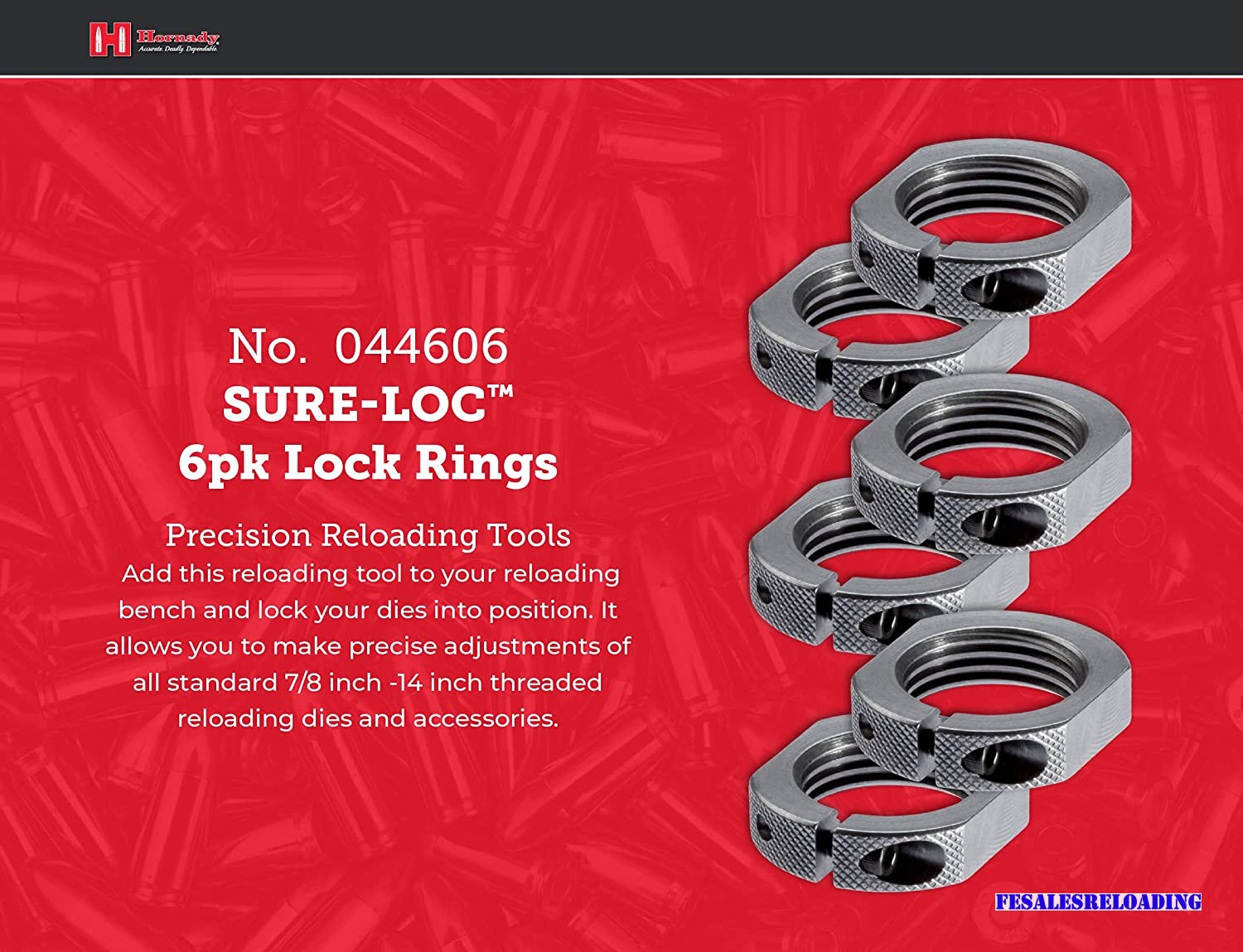 Hornady Sure-Loc Die Locking Ring 7/8