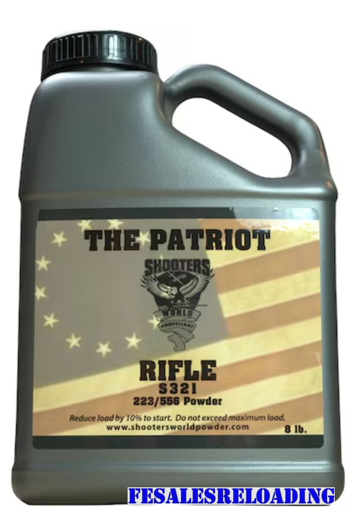 Shooters World The Patriot Rifle Smokeless Gun Powder 8 Lb