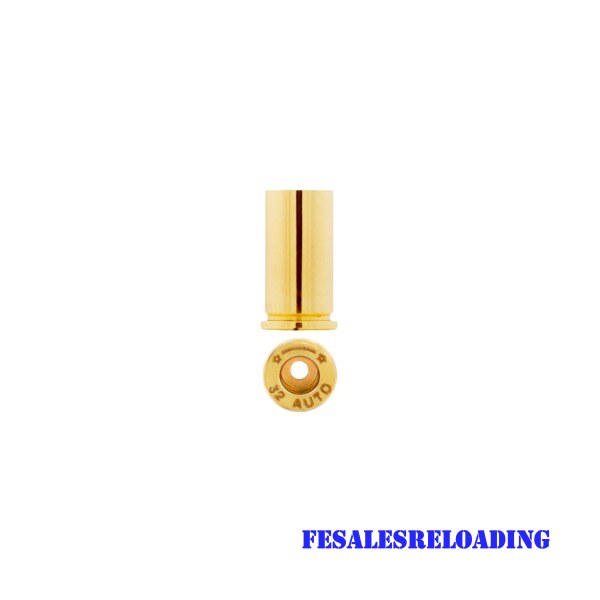 Starline Brass 32 ACP Unprimed Bag Of 100